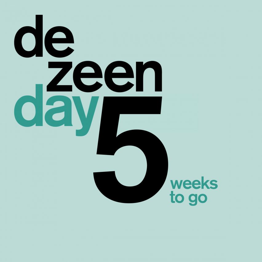 Bring two friends to Dezeen Day and save an extra 20 per cent