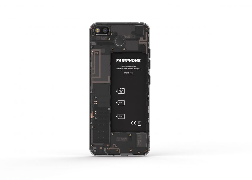 Fairphone 3 modular ethical smartphone by Fairphone