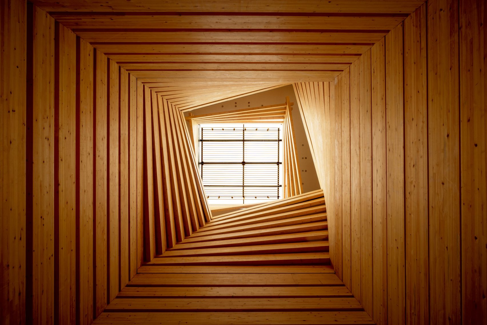 Kengo Kuma S Stacked Timber Odunpazari Modern Museum Opens