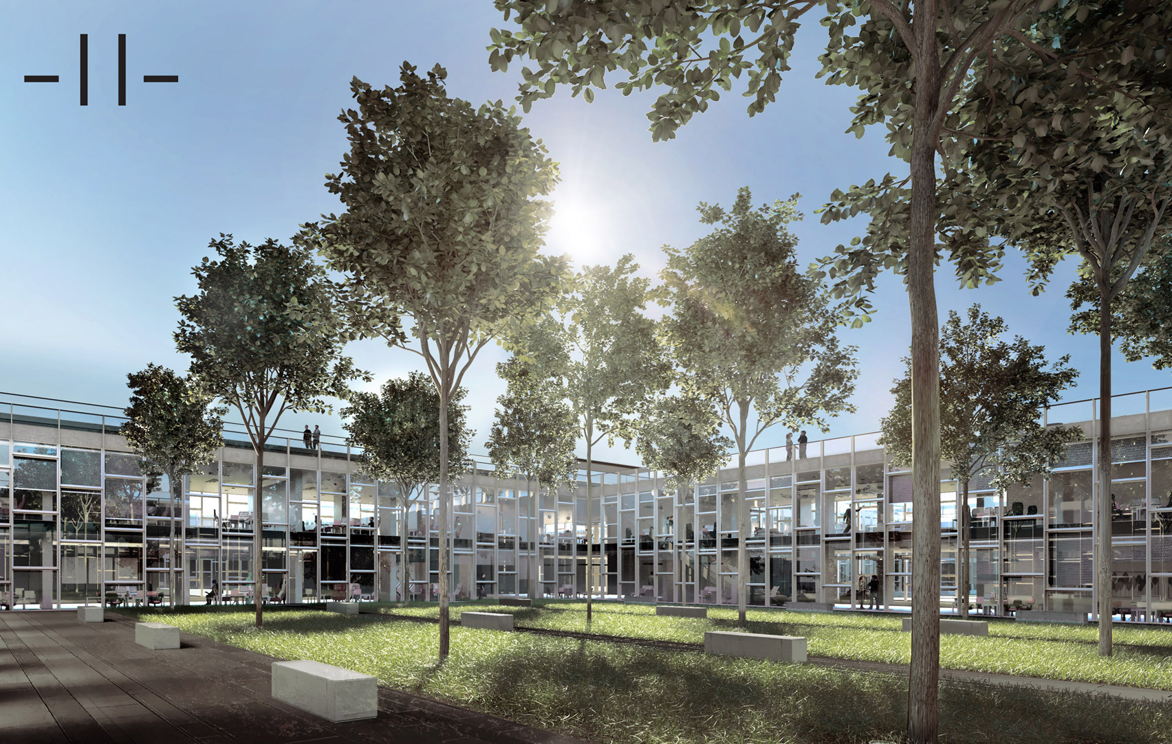 Knowledge Innovation Centre by MDDM for Oscar Niemeyer's Rashid Karame International Fair expo site in Lebanon