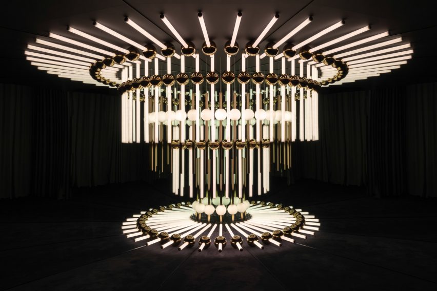 Kaleidoscopia installation by Lee Broom for the London Design Festival 2019