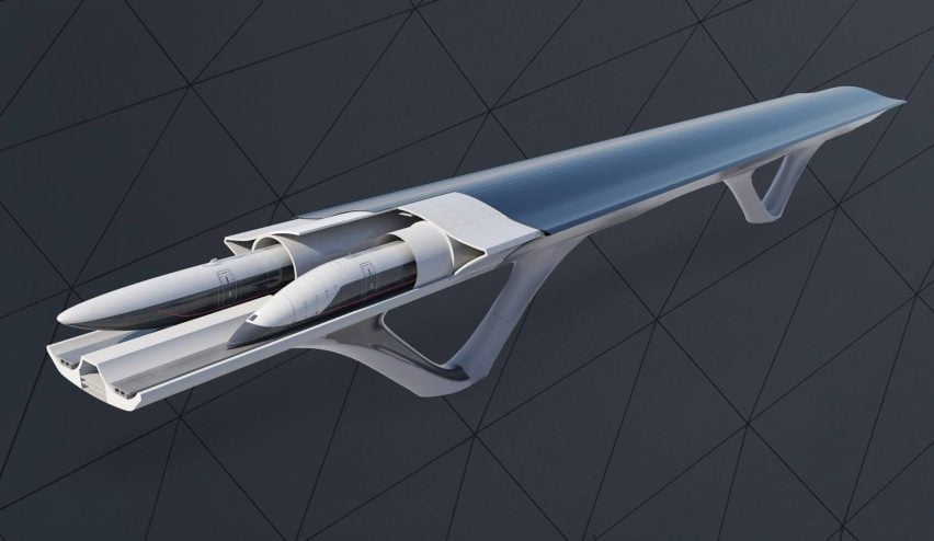 Architecture studio MAD designs solar-powered hyperloop