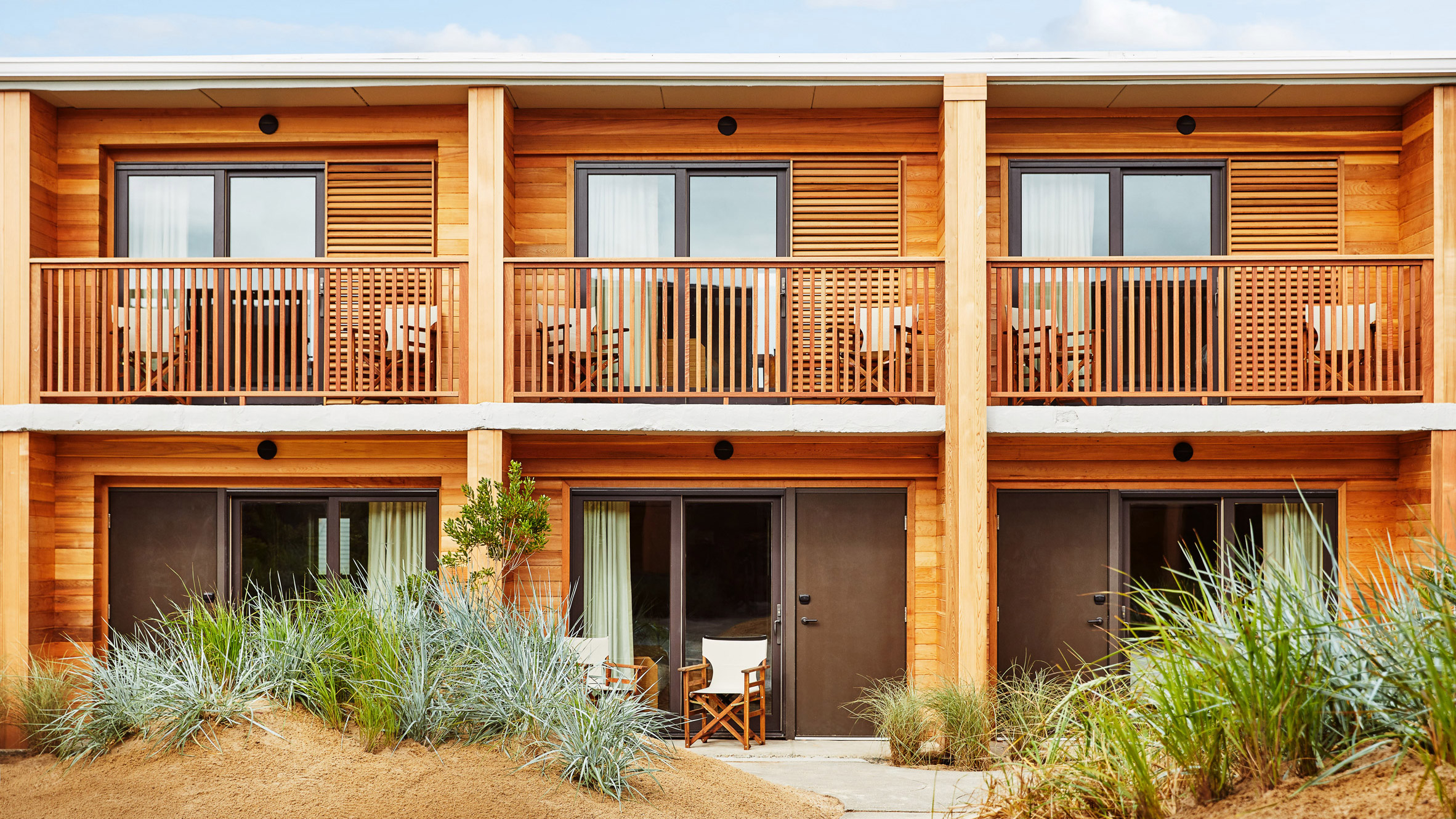 Montauk hotel takes its sand coloured palette from its beachy