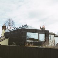 Studio Bark's first flat-pack U-build system used for a home extension in Essex