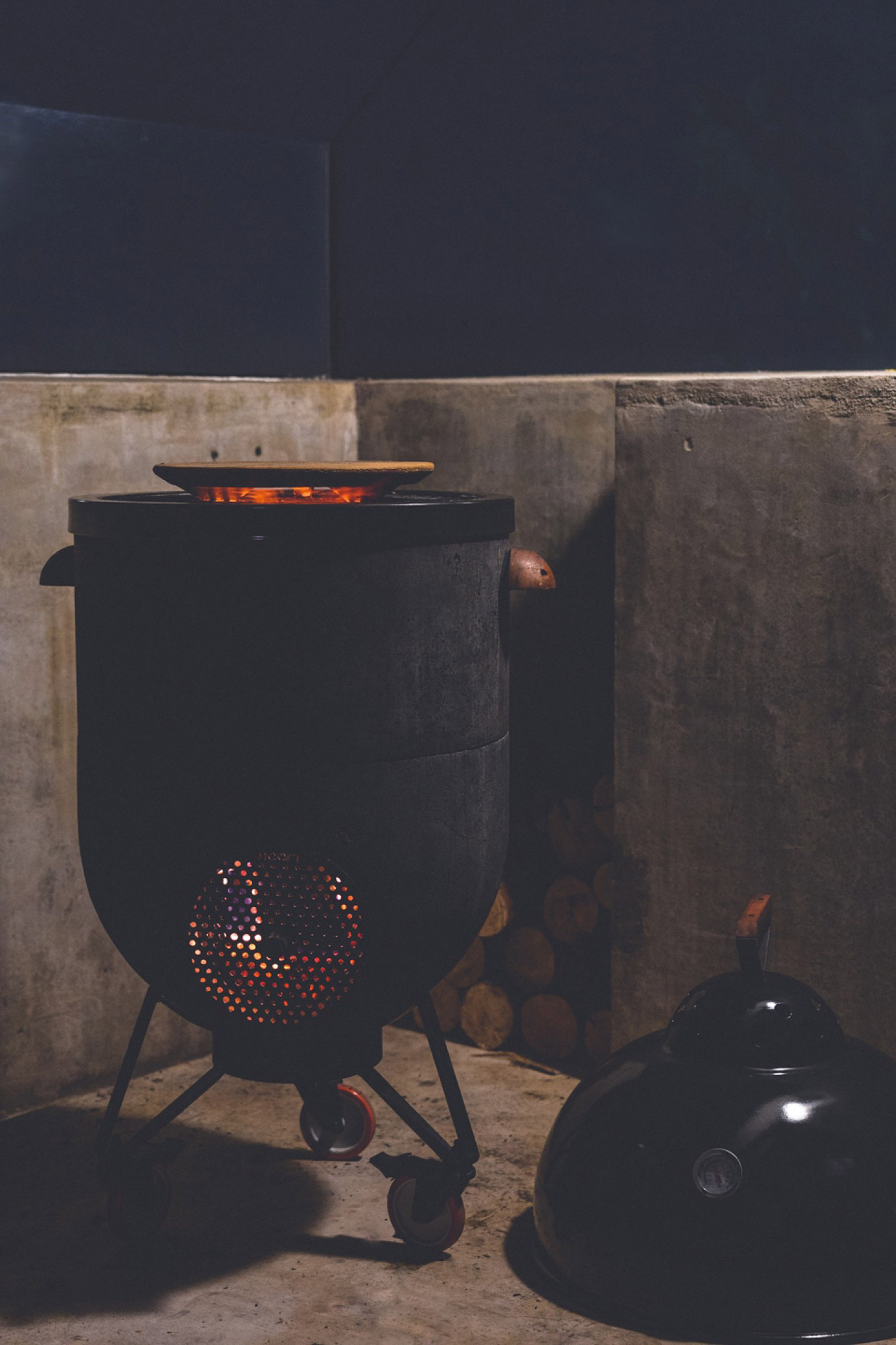Noori stove: Multipurpose barbecue grill fire by Noori