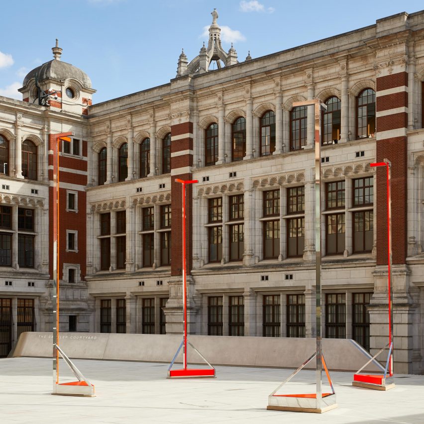 V&A promotes degrowth with a pavilion that's nothing but empty space