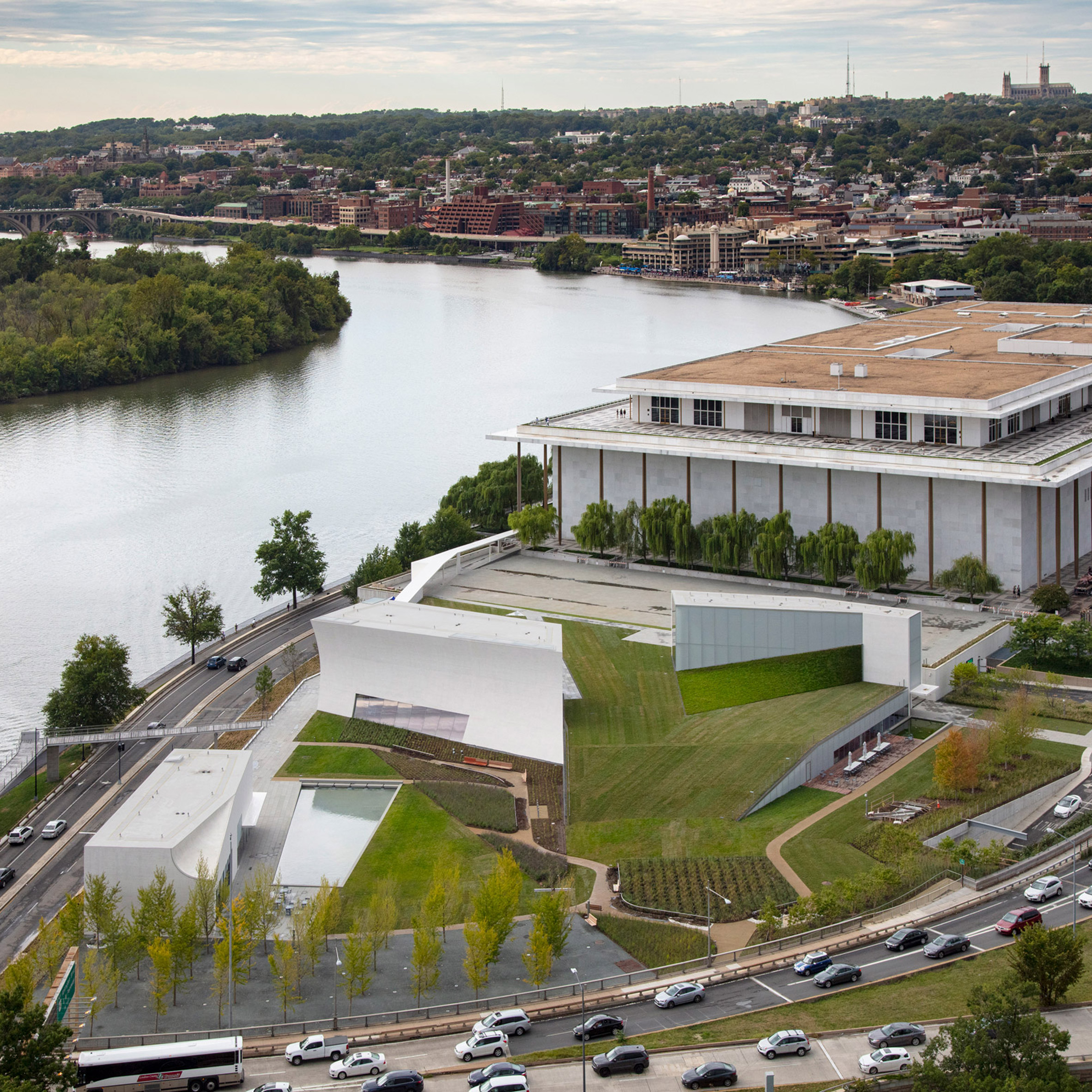 Top 10 US architecture projects of 2019: REACH at the Kennedy Center for Performing Arts by Steven Holl Architects