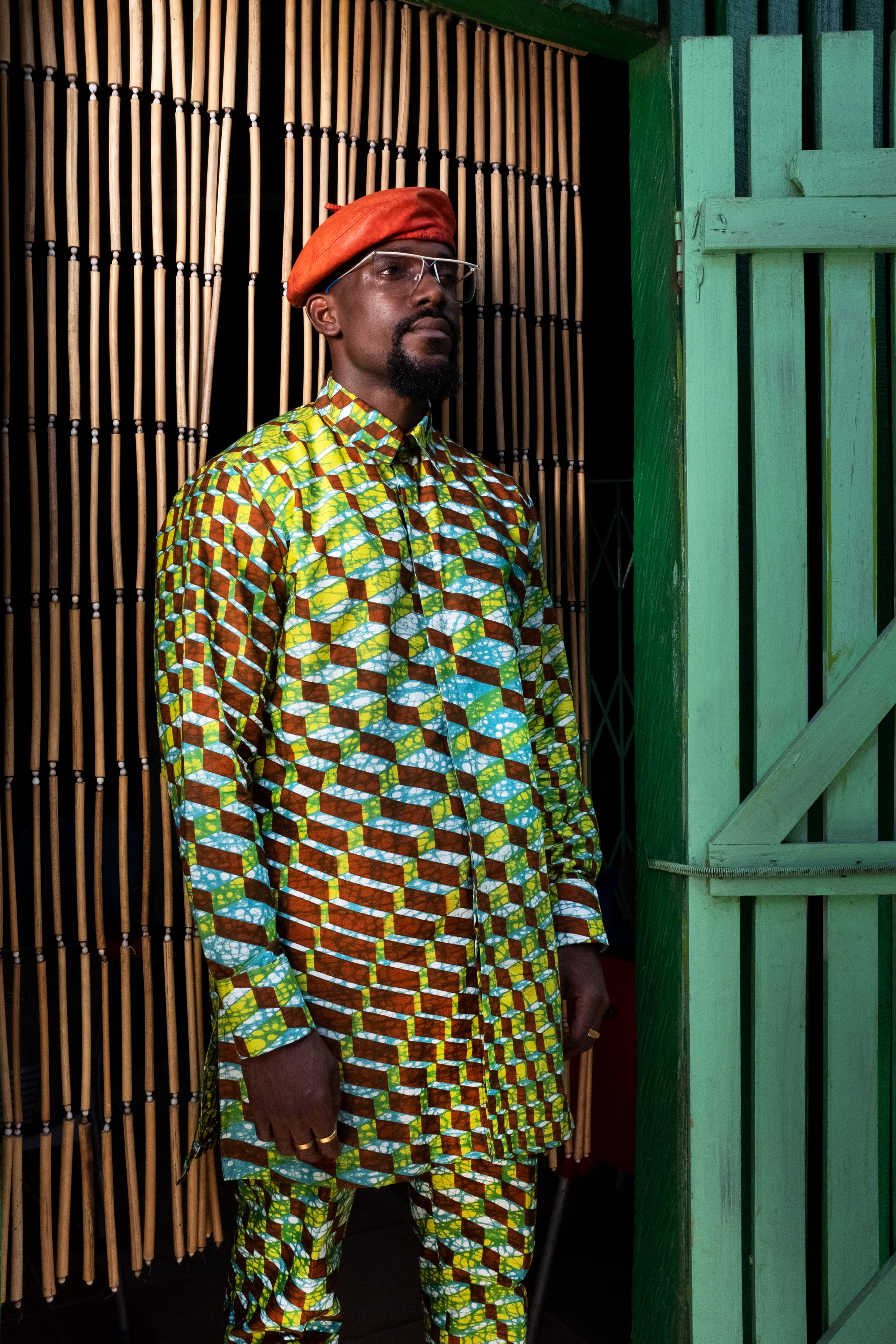 Bubble Block Wax by Simone Post and Atto Tetteh for Vlisco