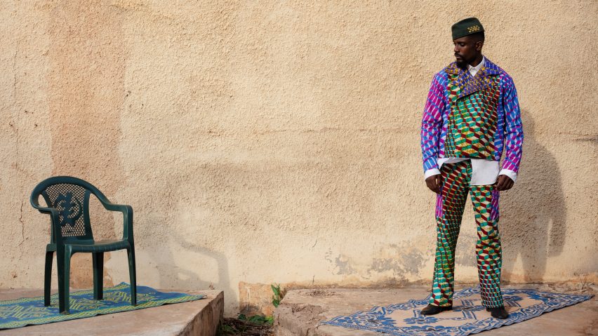 Bubble Block Wax by Simone Post and Atto Tetteh for Vlisco