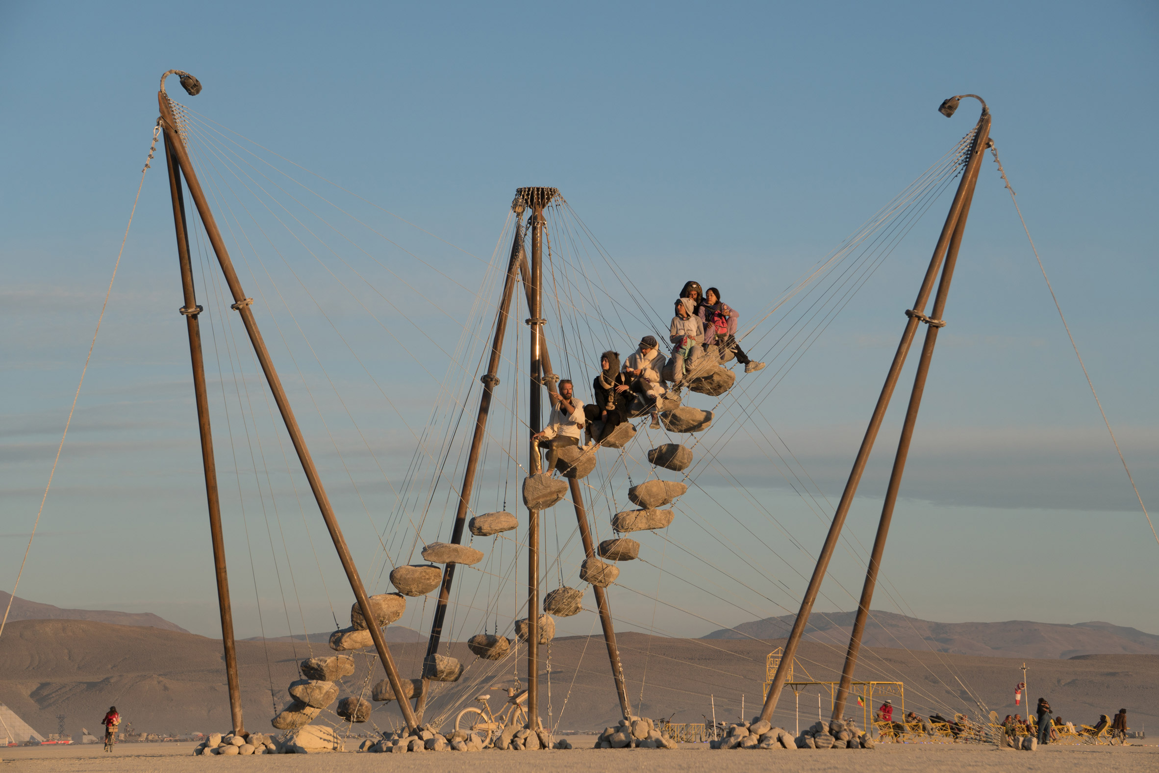 Stone 27 installation at Burning Man 2019 by Benjamin Langholz