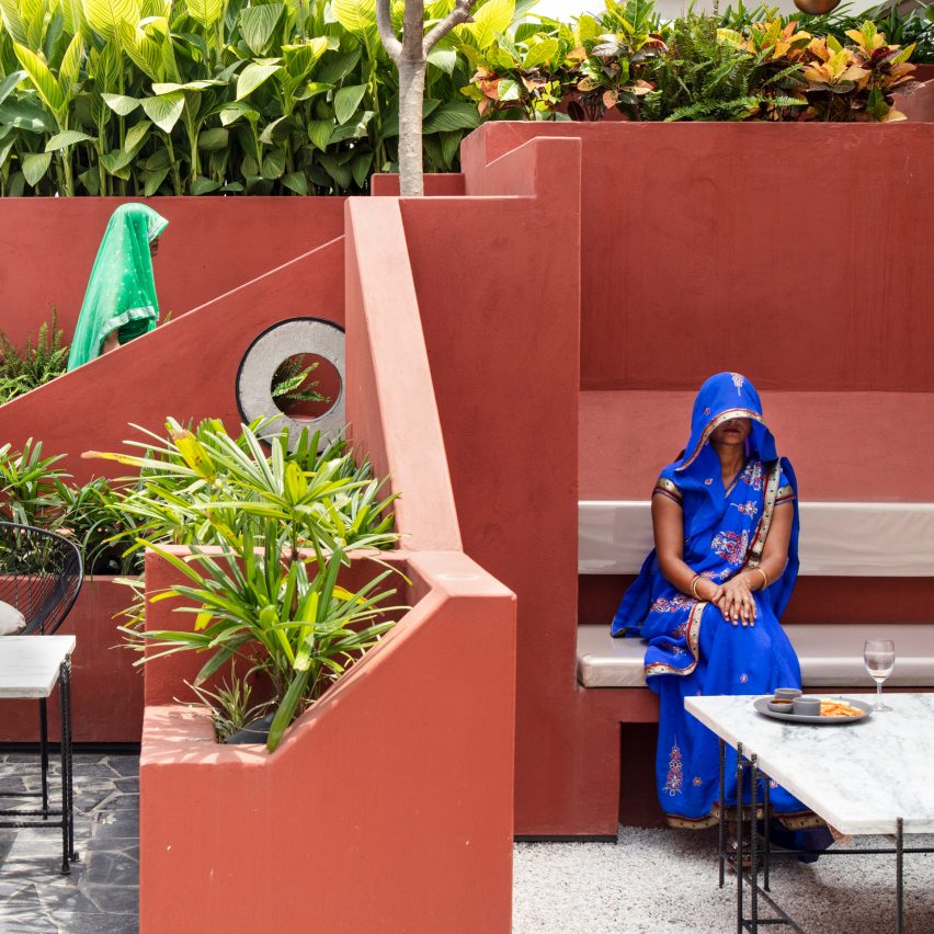 Portal 92 designs Village Cafe to evoke feeling of an Indian village