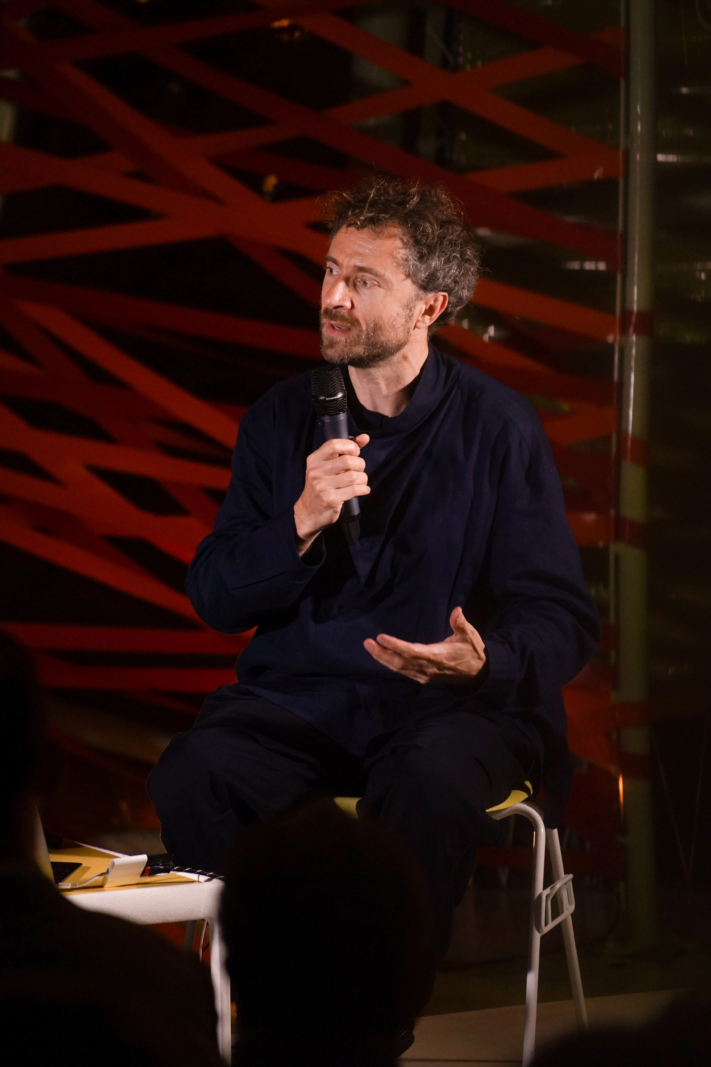Thomas Heatherwick spoke to Marcus Fairs in a talk hosted by Dezeen and Second Home