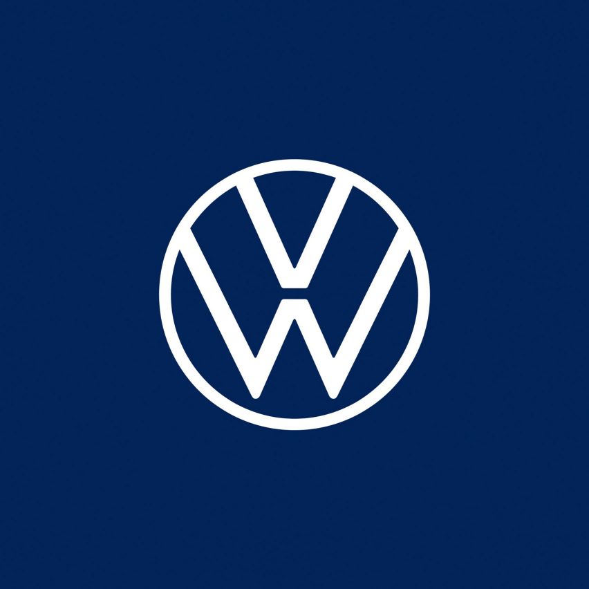 Volkswagen rebrands with "flat" logo to mark start of electric era