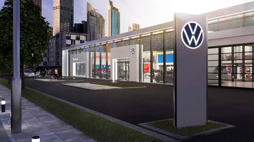 Volkswagen VW nouveau logo 2019 V2