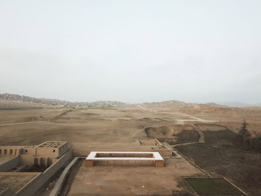 A Room for Archaeologists and Kids in Peru won the award for architecture project of the year at Dezeen Awards 2019