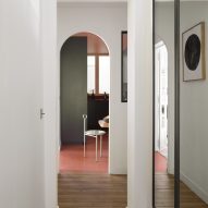 Apartment Paris Marais hallway by Sophie Dries
