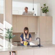 SUPRBLK turns biscuit baking room into light-filled London apartment