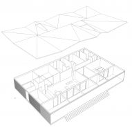 BL House by Mas Fernandez Arquitectos Isometric