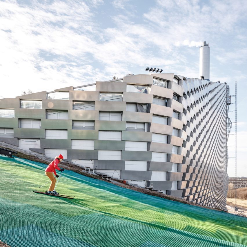 BIG opens Copenhill power plant topped with rooftop ski slope in Copenhagen