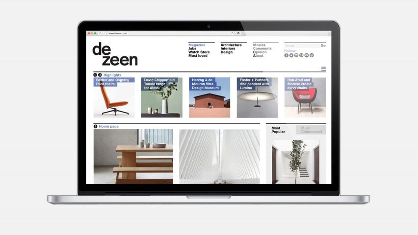 Dezeen up for seven awards for journalism, publishing and events