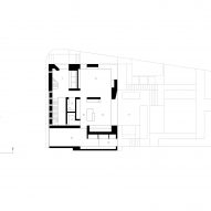 Ground floor plan of Fleet House by Stanton Williams