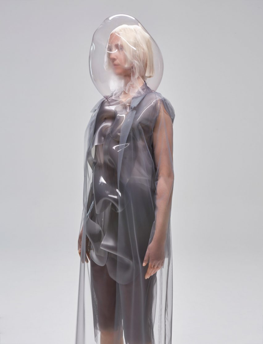 Flowing Water, Standing Time dresses by Ying Gao