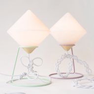 Bec Brittain creates Gemini lights to be like a family of creatures