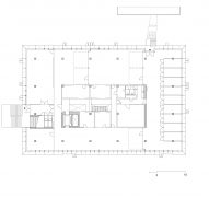 First floor plan of Gerrit Rietveld Academy by Studio Paulien Bremmer and Hootsmans Architecten