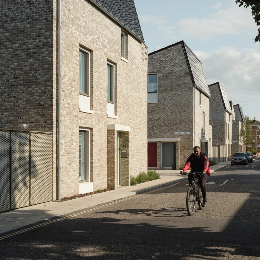 Goldsmith Street social housing by Mikhail Riches with Cathy Hawley in Norwich
