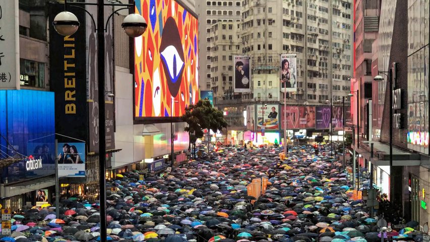 Facial recognition used in Hong Kong protests
