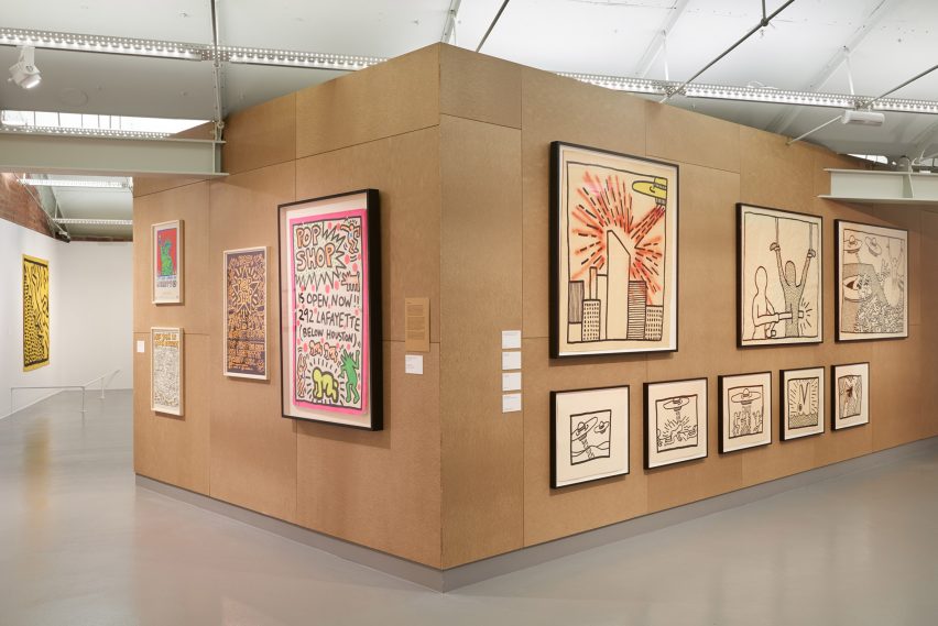 InterestingProjects evoke 80s New York for Keith Haring exhibition design