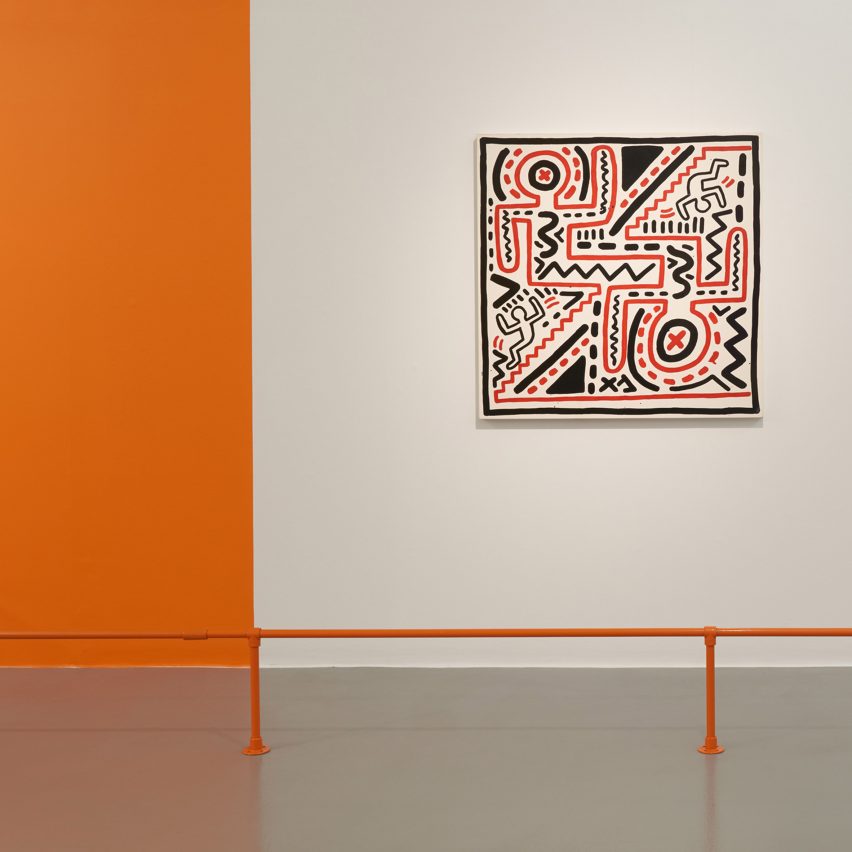 InterestingProjects evoke 1980s New York for Keith Haring exhibition design