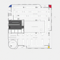 Ground floor plan of The Last Redoubt: first architectural model museum by Wutopia Lab