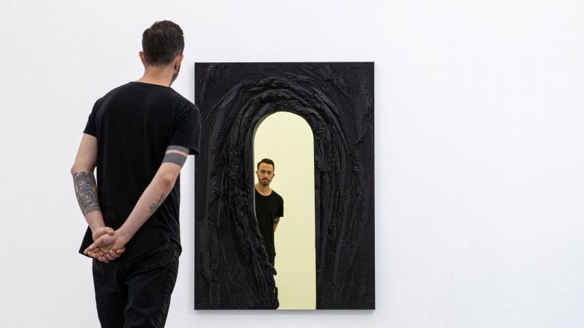 Magma mirrors by Fernando Mastrangelo