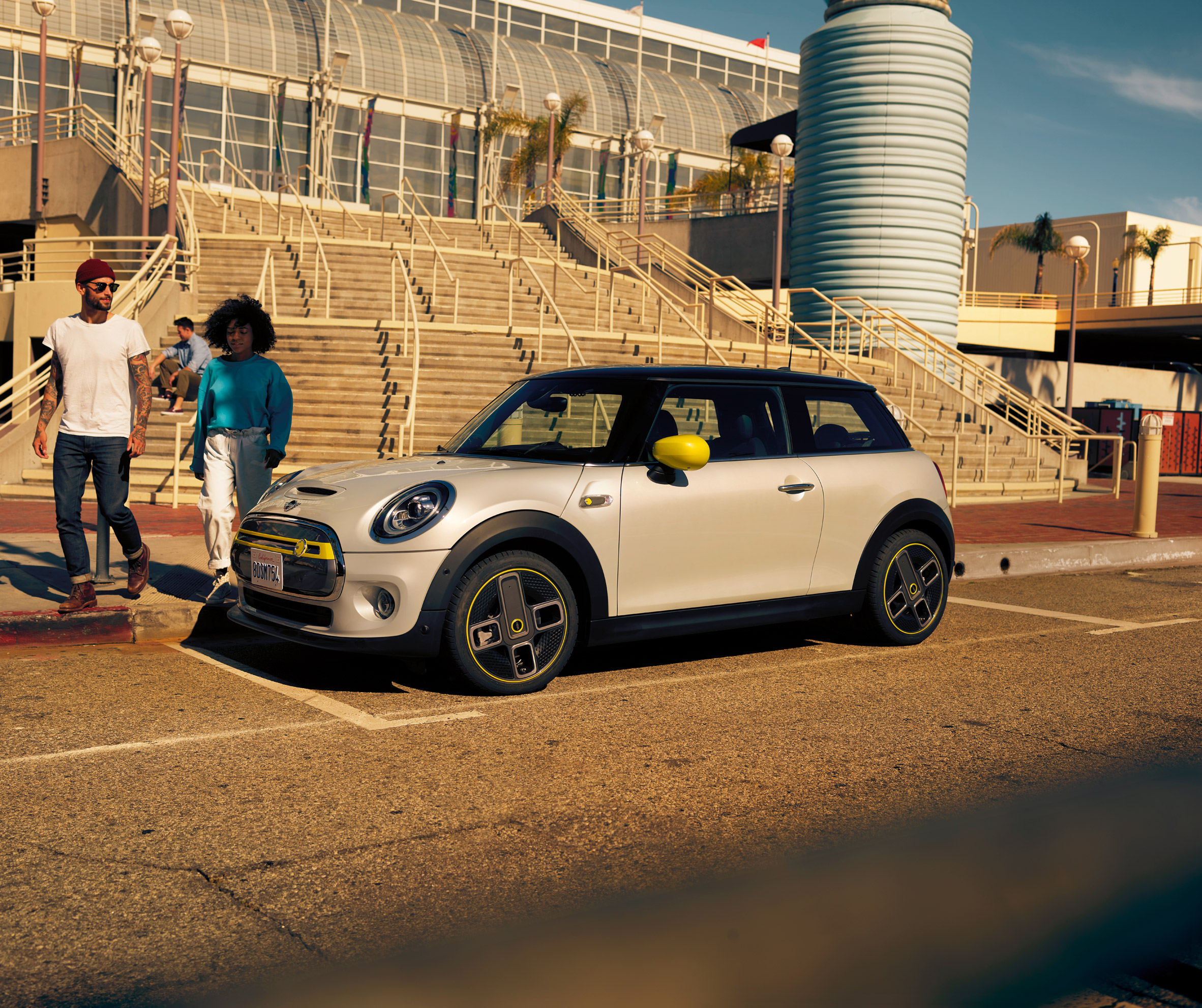 The MINI Cooper SE is the brand's first all-electric vehicle