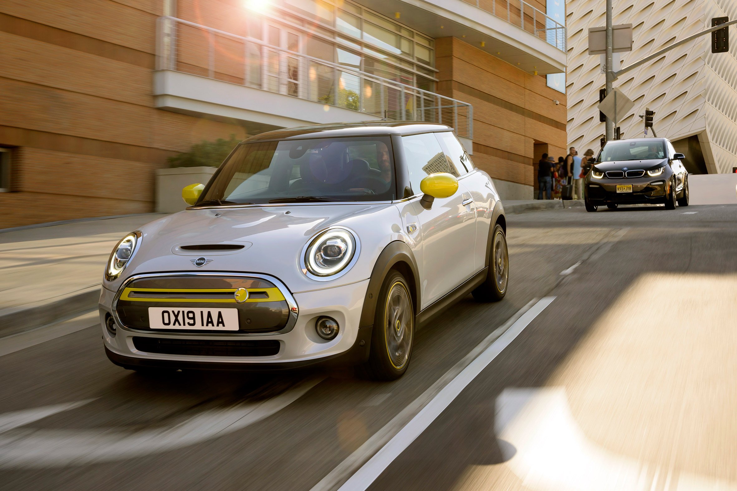 The MINI Cooper SE is the brand's first all-electric vehicle