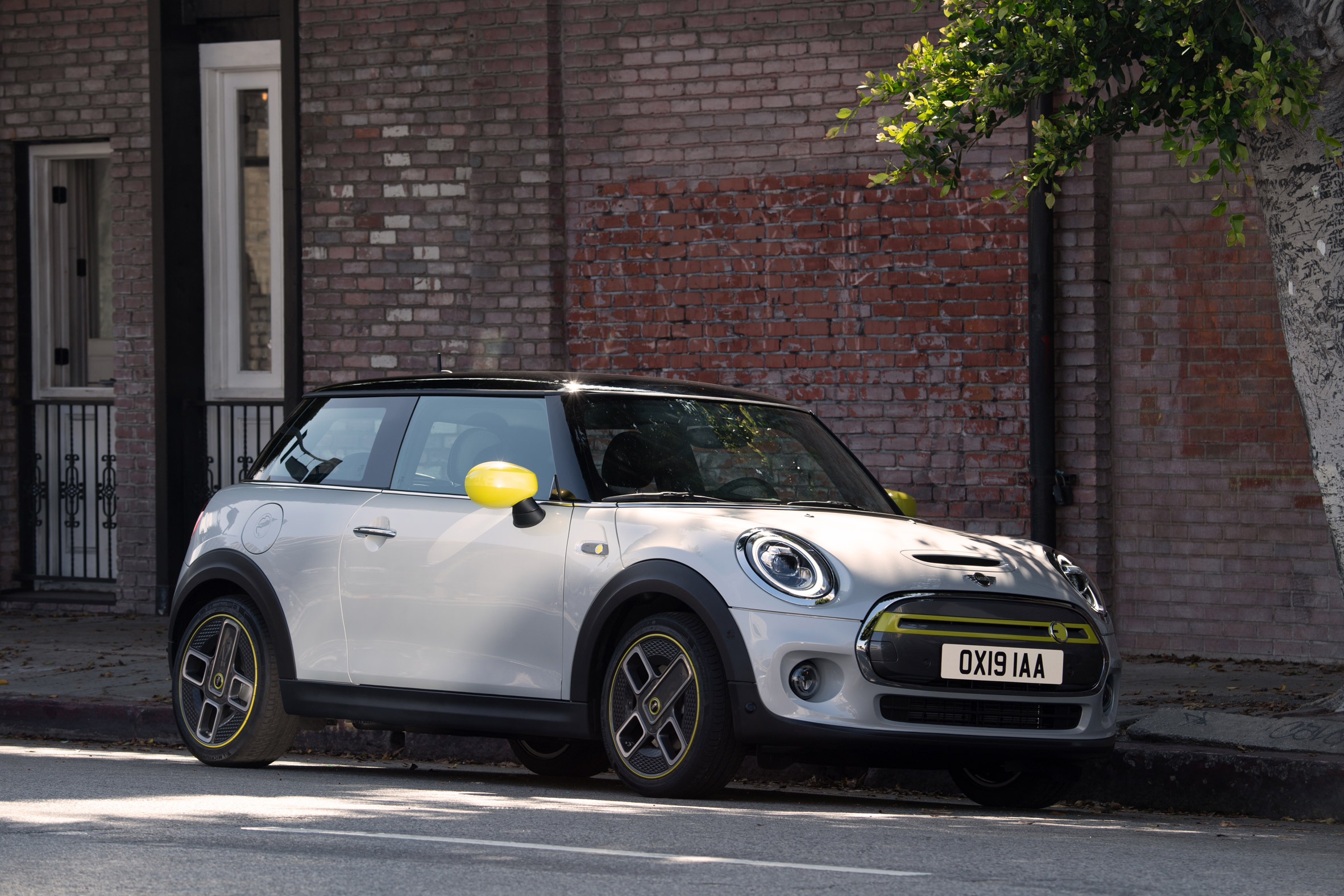 The MINI Cooper SE is the brand's first all-electric vehicle