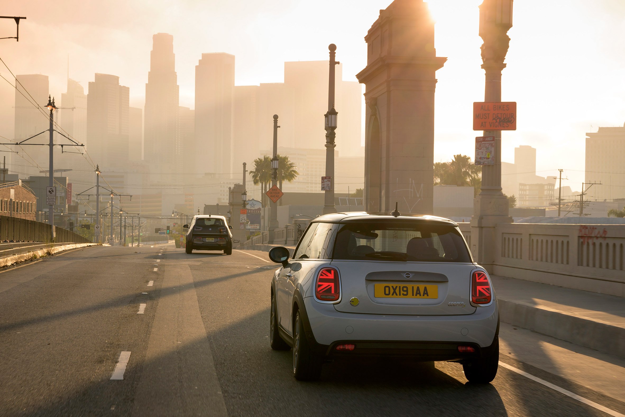 The MINI Cooper SE is the brand's first all-electric vehicle