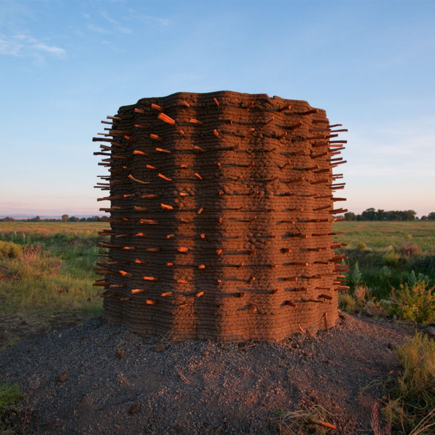 Rael San Fratello 3D prints earth structures to demonstrate potential of mud architecture