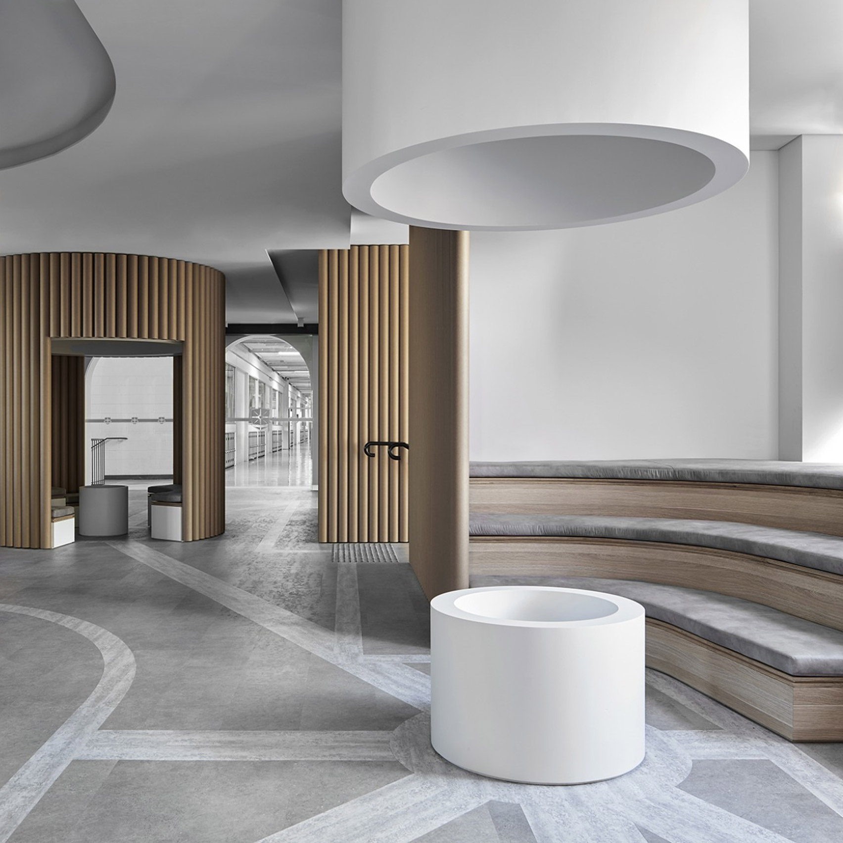 Piazza Dell'Ufficio office designed by Branch Studio Architects