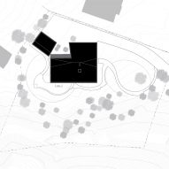 Ravine House by Wheeler Kearns Site Plan