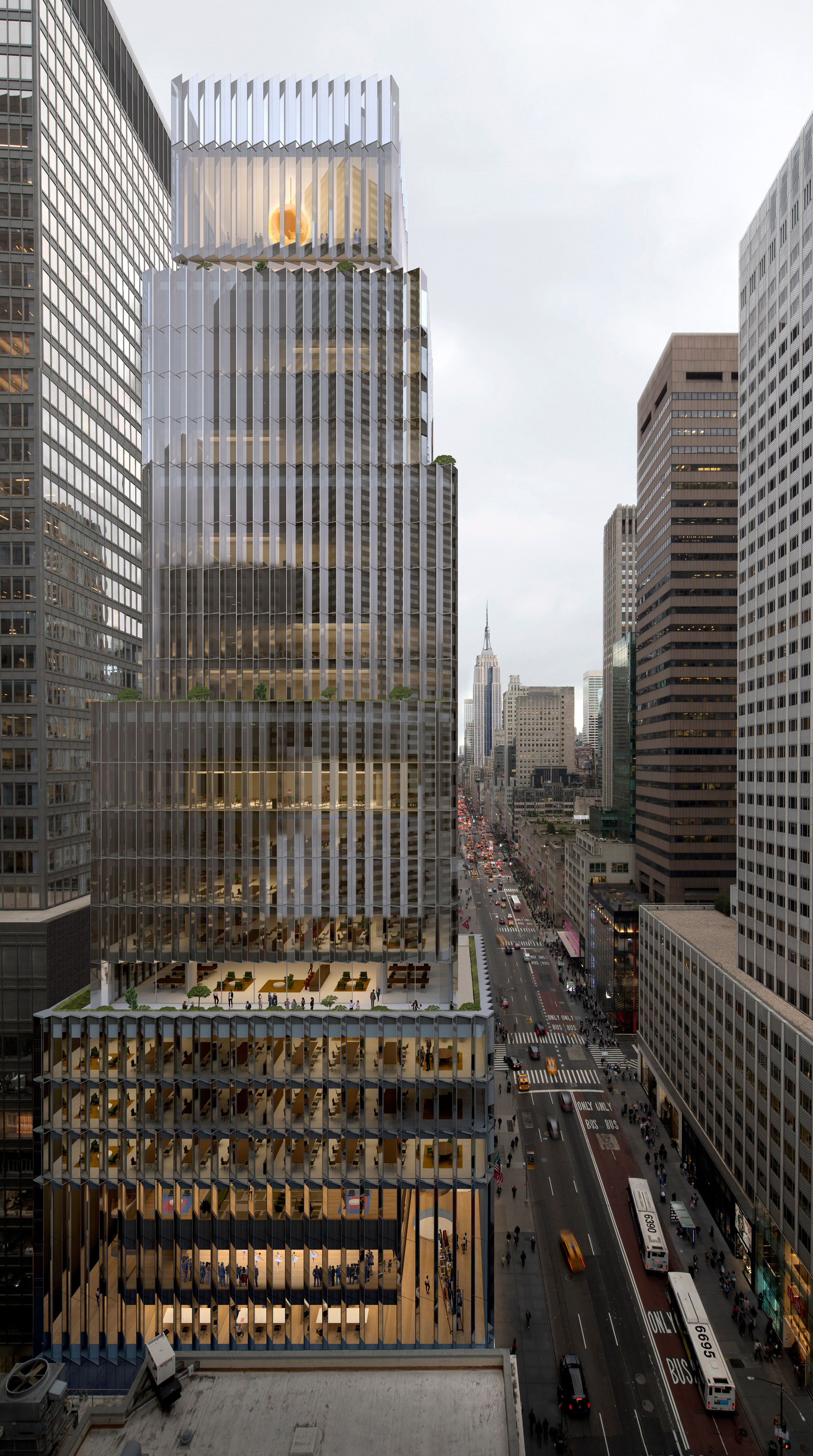 Fryse majs bevæge sig David Chipperfield designs Rolex USA headquarters in New York