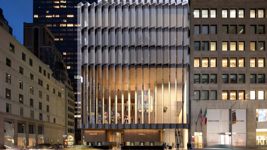 David Chipperfield designs Rolex USA headquarters in New York