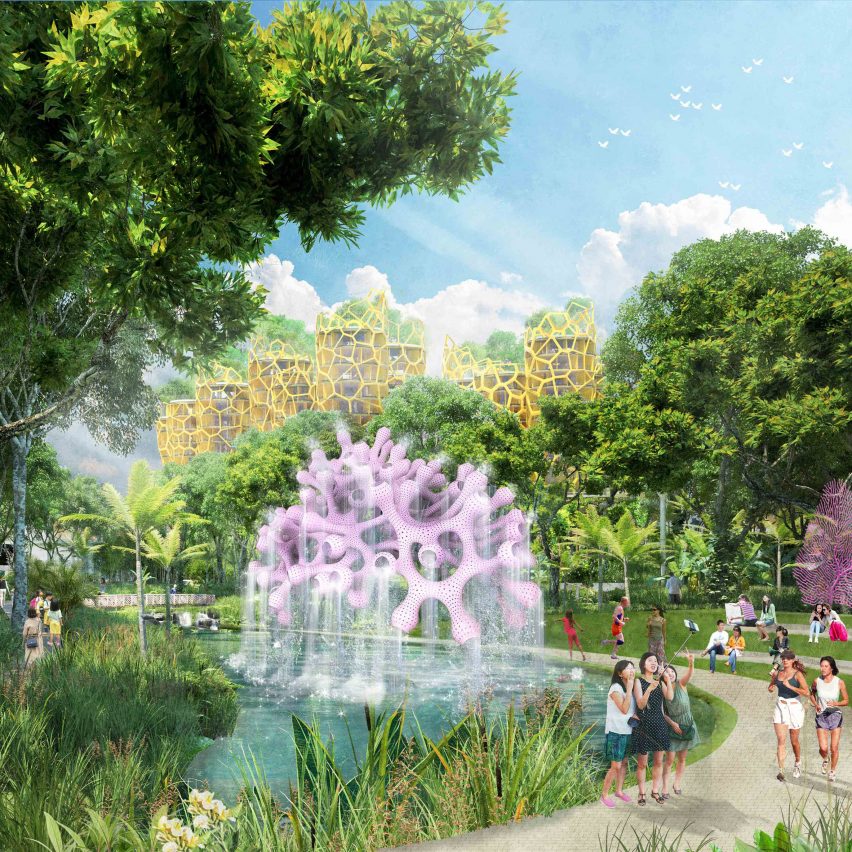 Sentosa-Brani Master Plan by WilkinsonEyre and Grant Associates for Singapore
