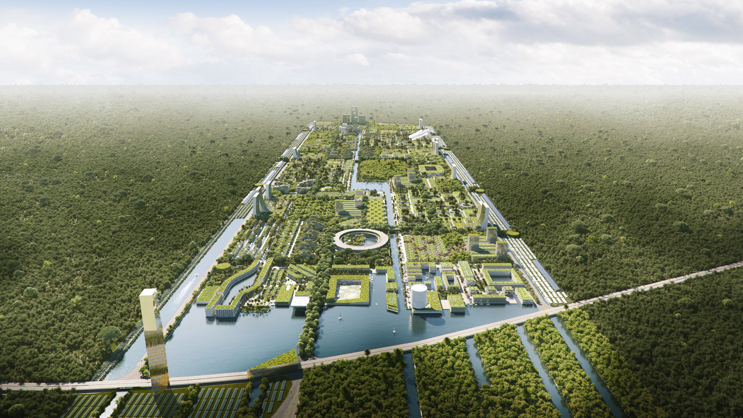 Smart Forest City in Mexico by Stefano Boeri