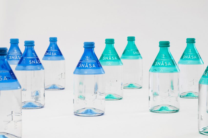 Olssøn Barbieri разрабатывает стеклянную бутылку для воды Snåsa