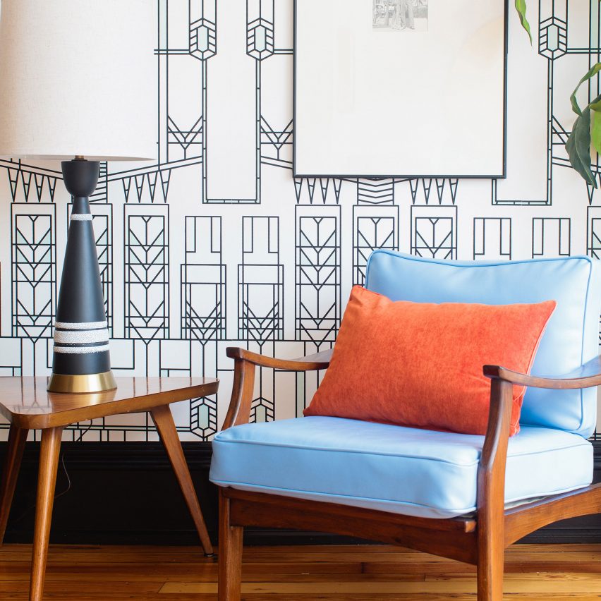 The Dwell Hotel becomes "Chattanooga's living room" with retro furnishings from junk shops, eBay and Etsy