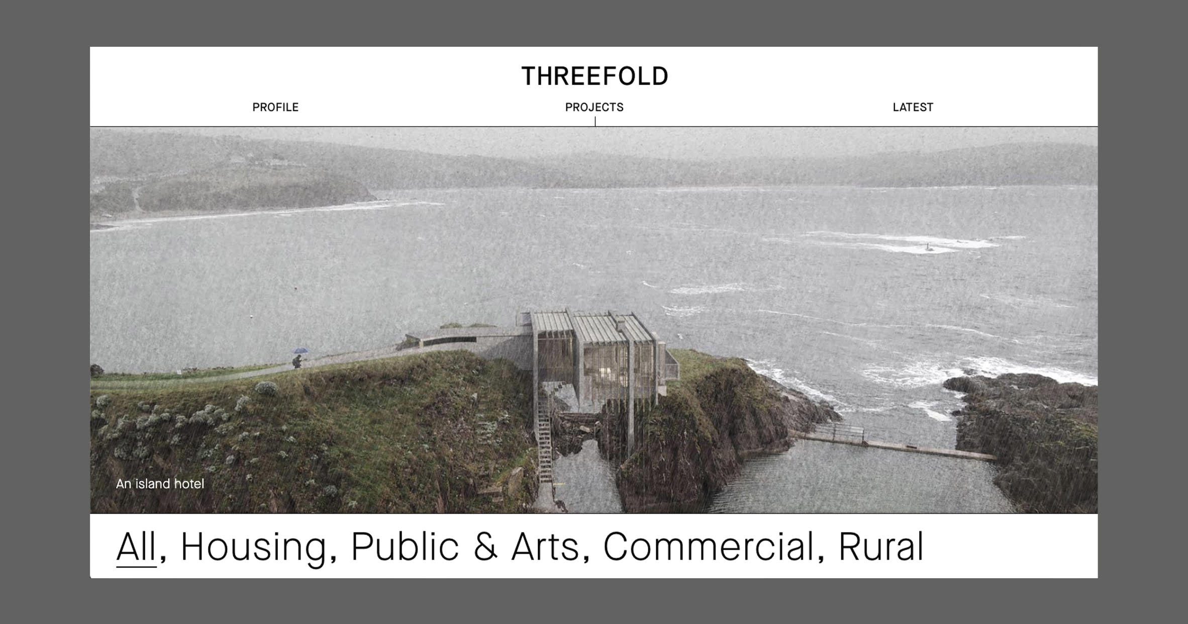 Archiboo Web Awards 2019: Threefold Architects website