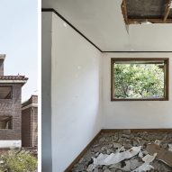 ArchiWorkshop's "funeral for a house" installation examines Seoul's redevelopment procedures