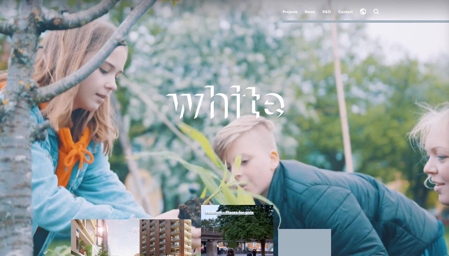 Archiboo Web Awards 2019: White Arkitekter website